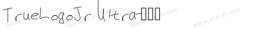 TrueLogoJr Ultra字体转换